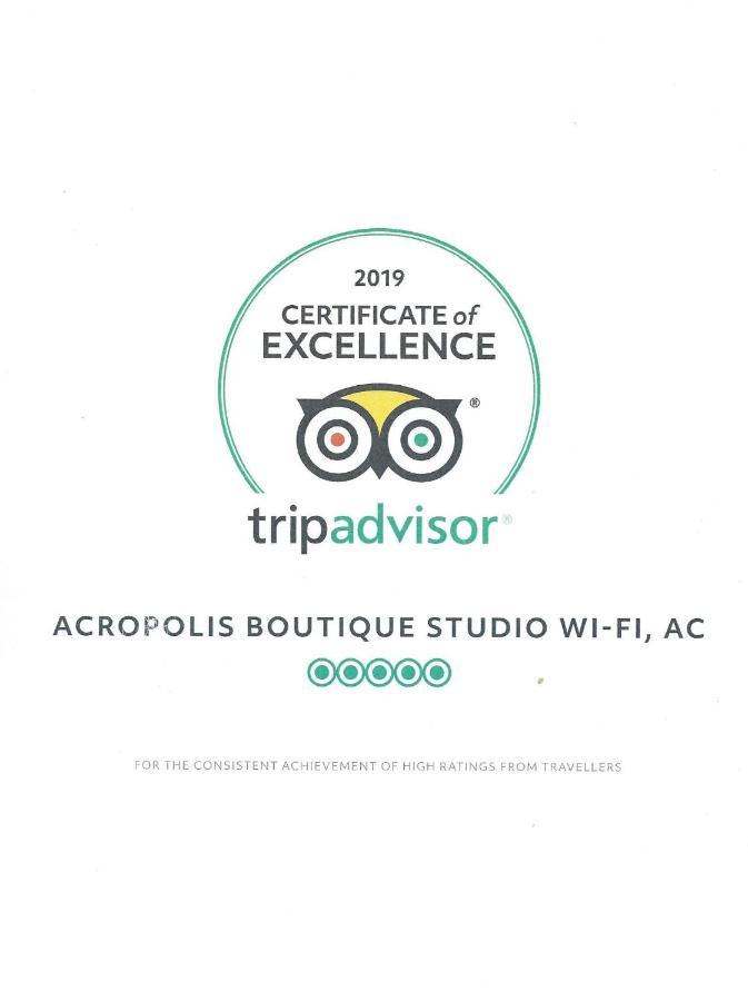 Acropolis Boutique Studio, Koukaki Leilighet Athen Eksteriør bilde